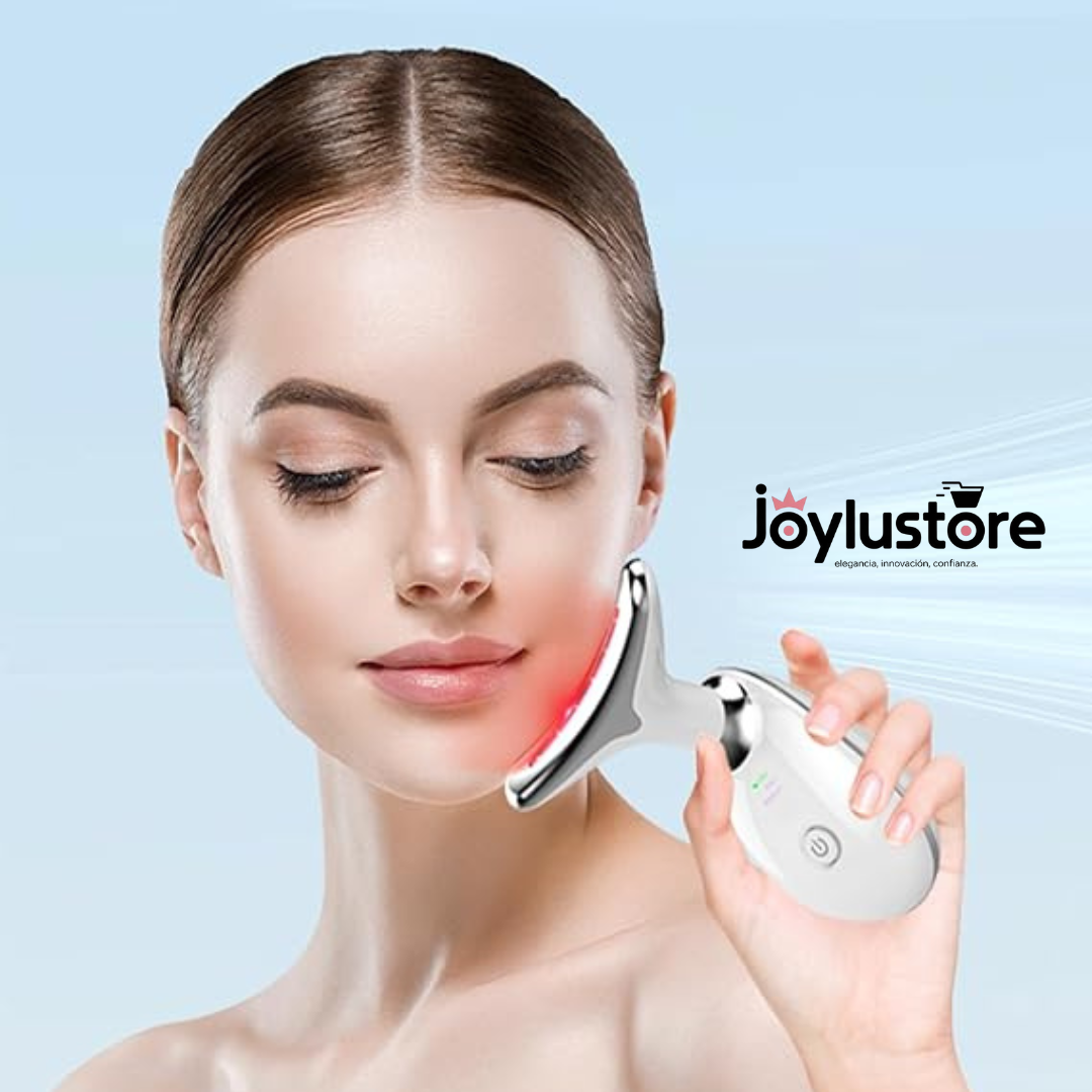 MASAJEADOR FACIAL LED 7 COLORES