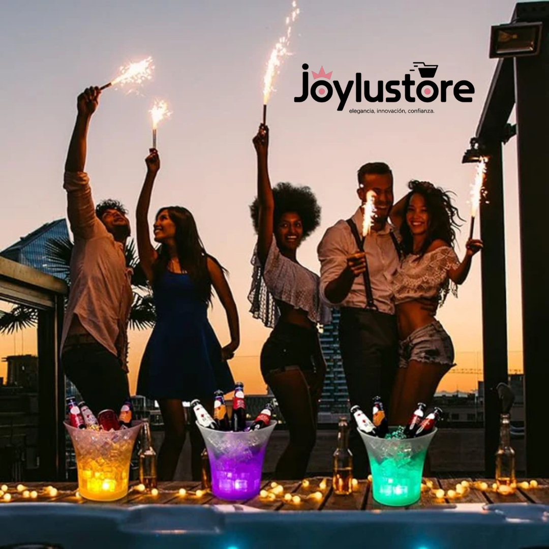 HIELERA PARLANTE LED BLUETOOTH