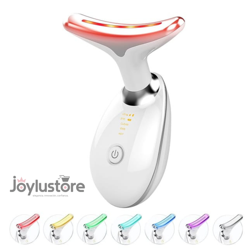 MASAJEADOR FACIAL LED 7 COLORES