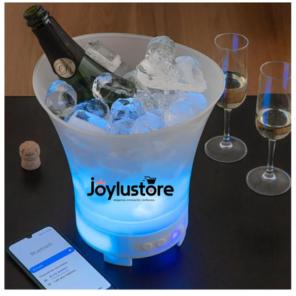 HIELERA PARLANTE LED BLUETOOTH